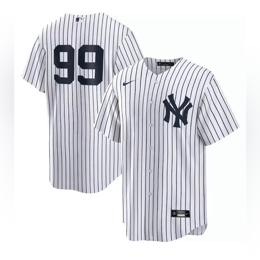Nike Authentic New York Yankees Aaron Judge #99 Baseball Jersey Men’s Sz: XXL - Picture 3 of 7